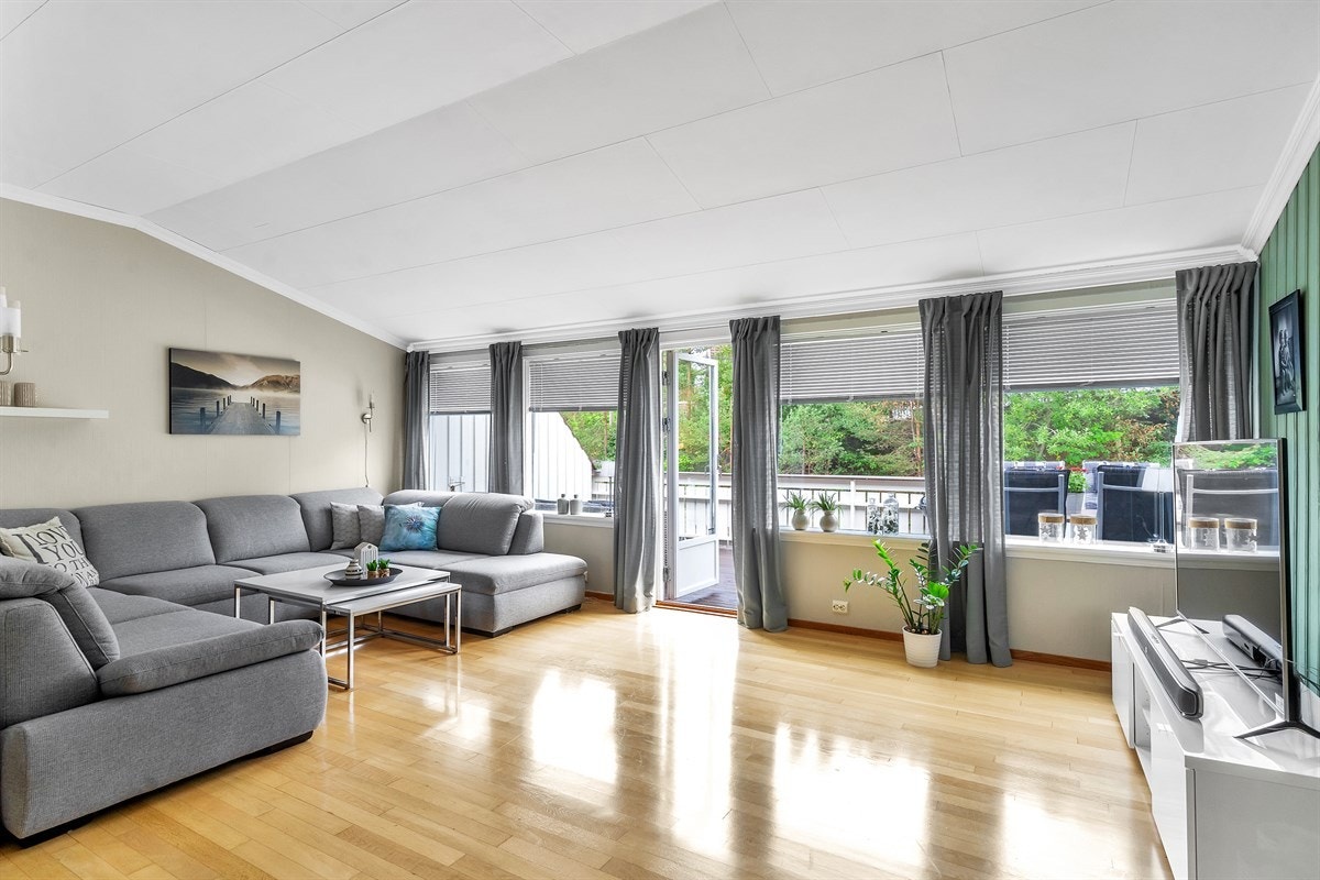 Mye vinduer gir gode lysforhold... Galleribilde