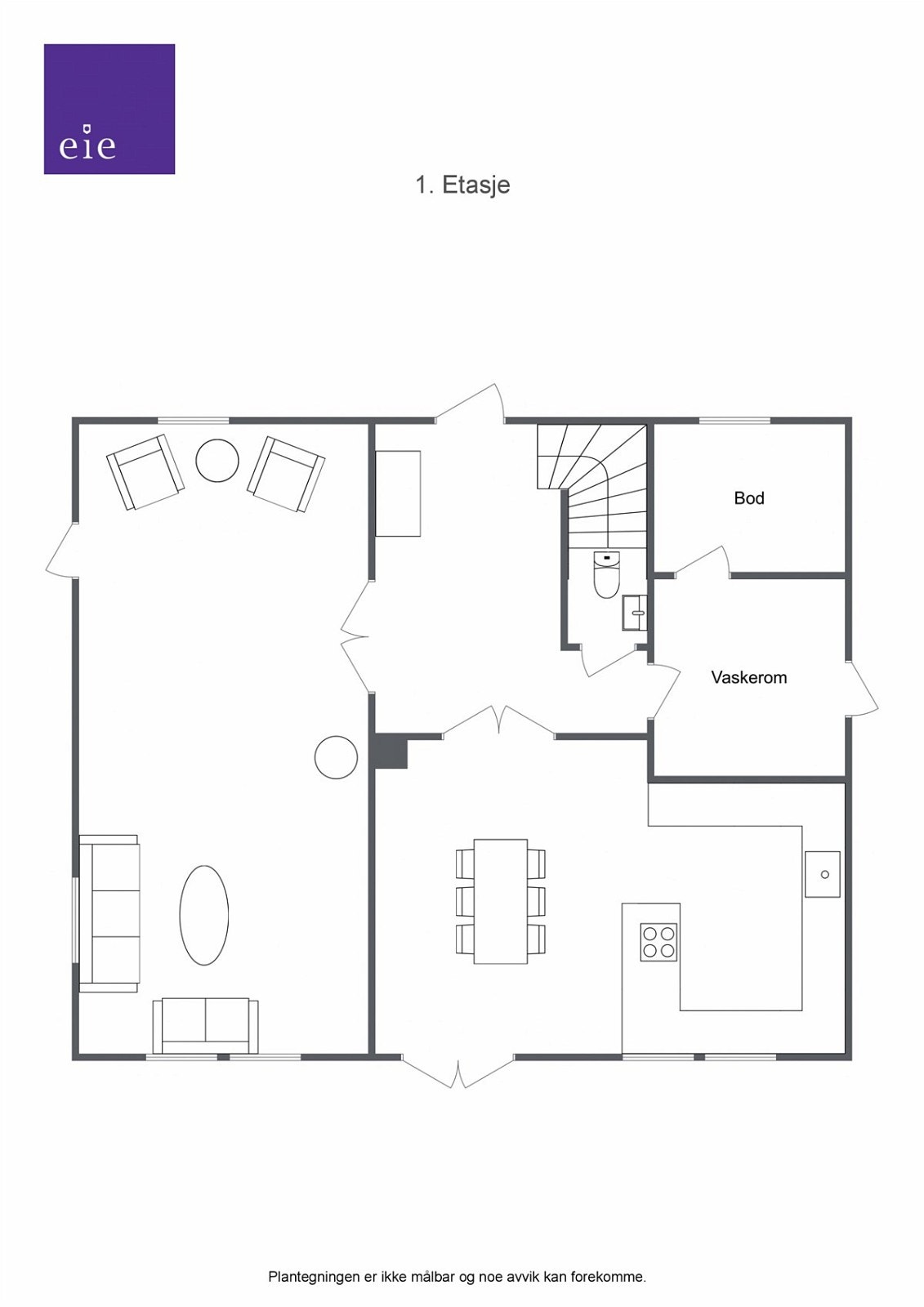Plan 1.etg. Galleribilde