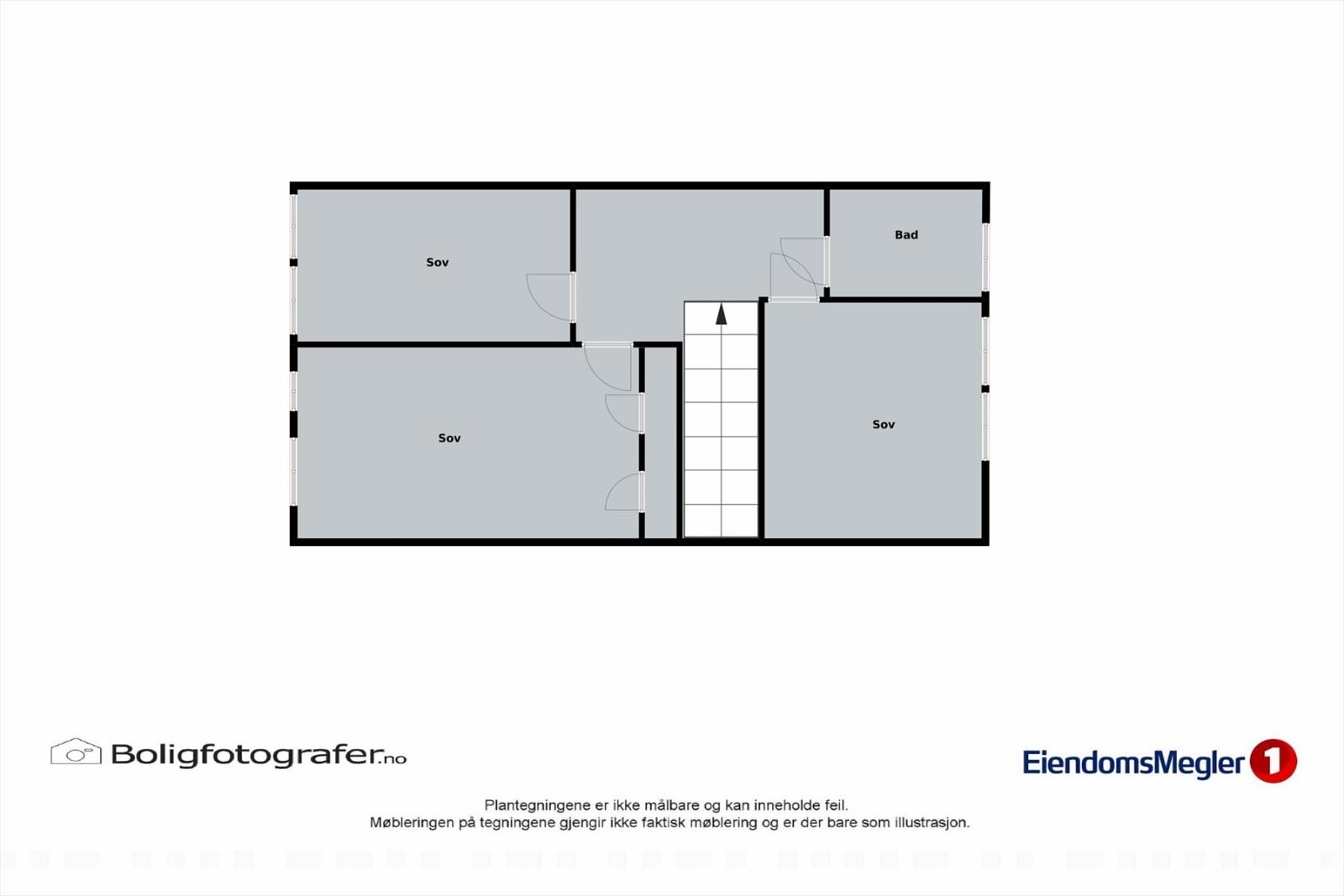 Planløsning 2. etasje Galleribilde