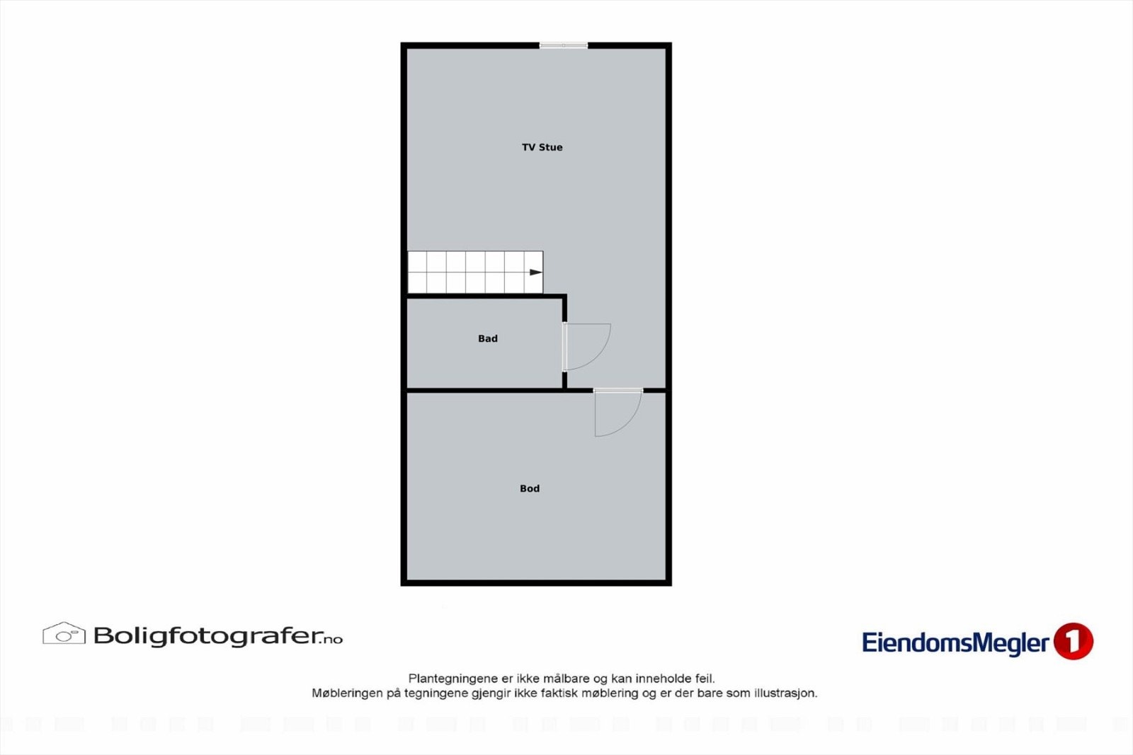 Planløsning underetasje Galleribilde