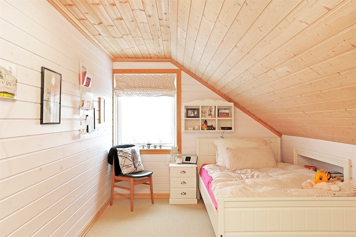 Soverom loft Galleribilde