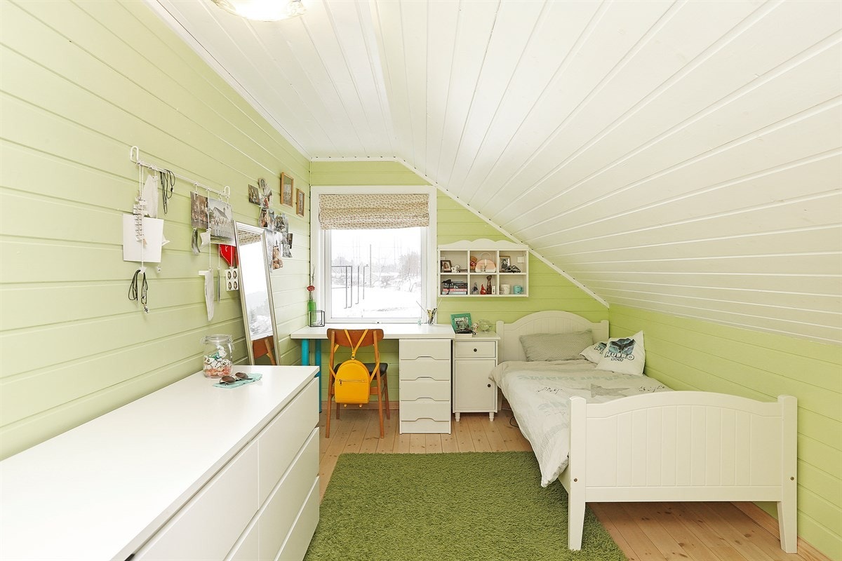 Soverom loft Galleribilde