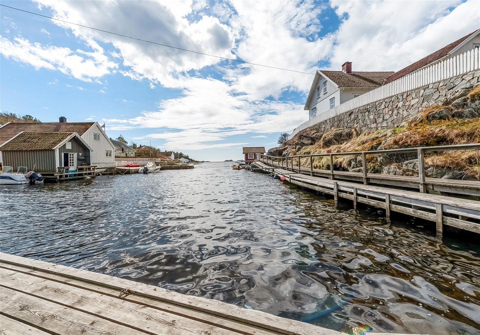 Bryggeplass til båt Galleribilde