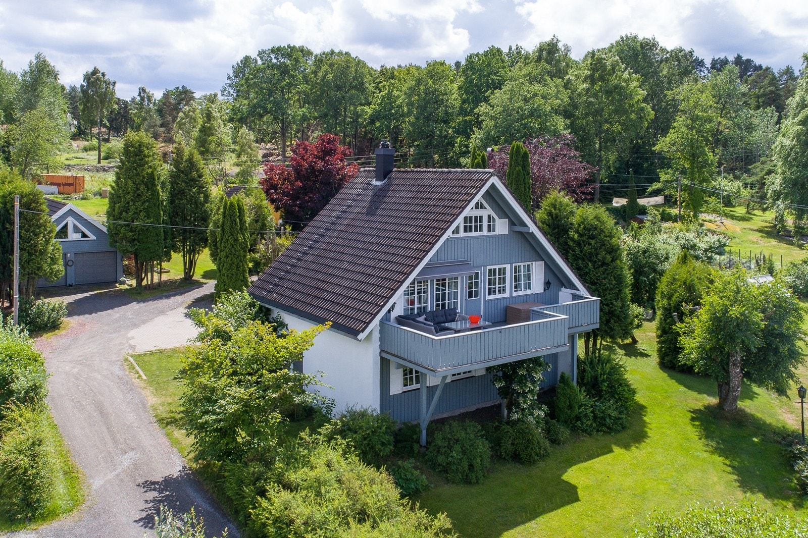 Høydebilde - fasade Galleribilde