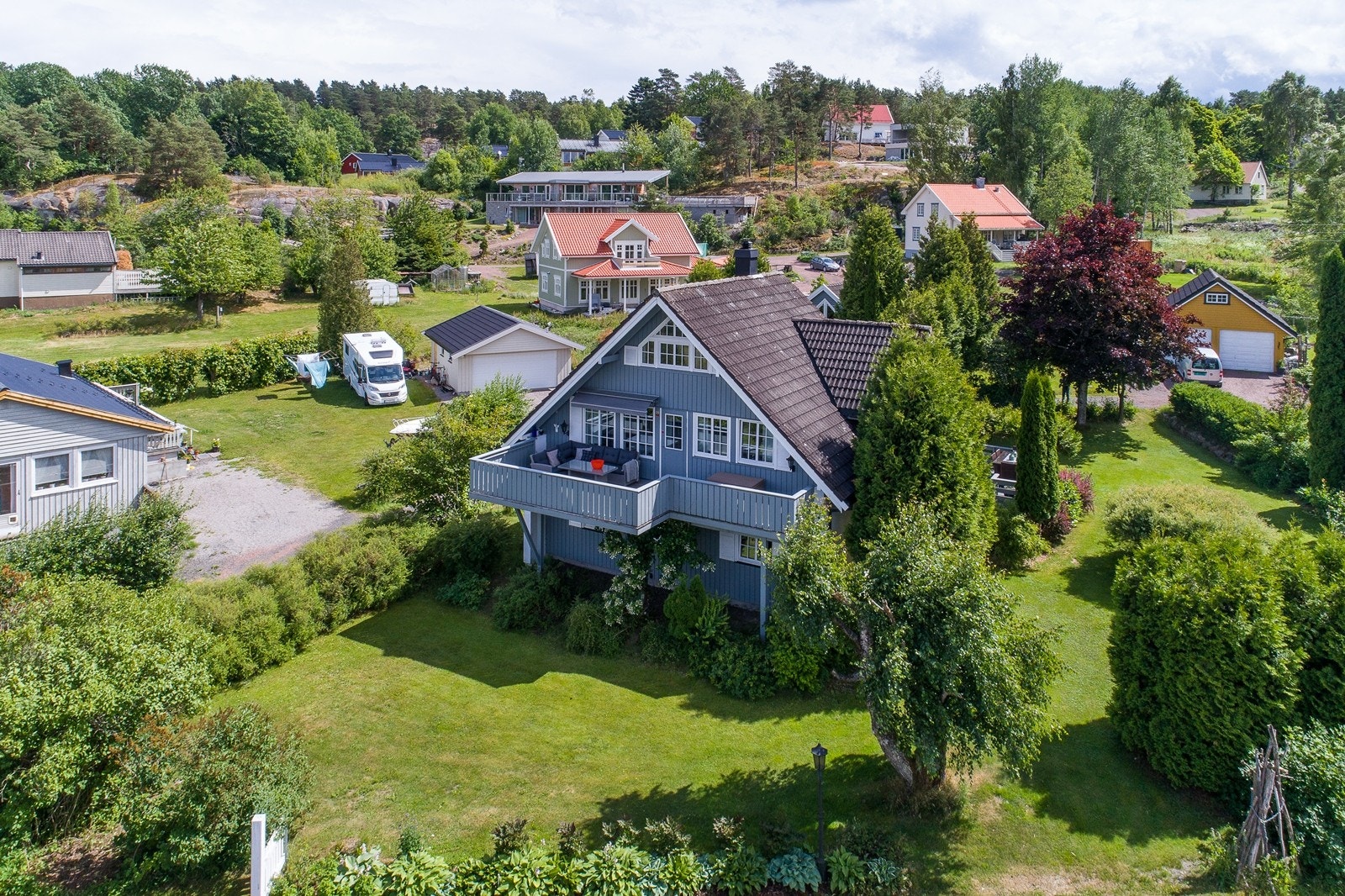 Høydebilde fasade Galleribilde