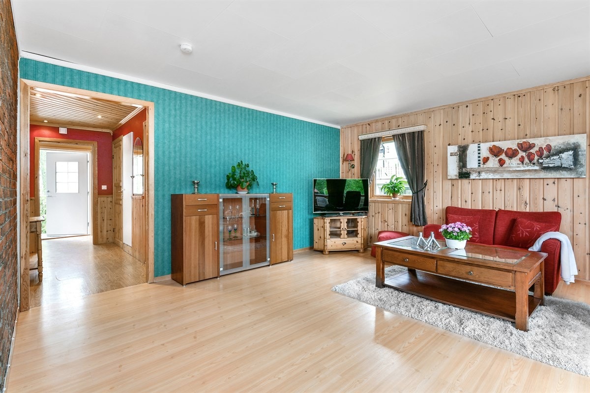 Eneboligen har fin planløsning. Galleribilde