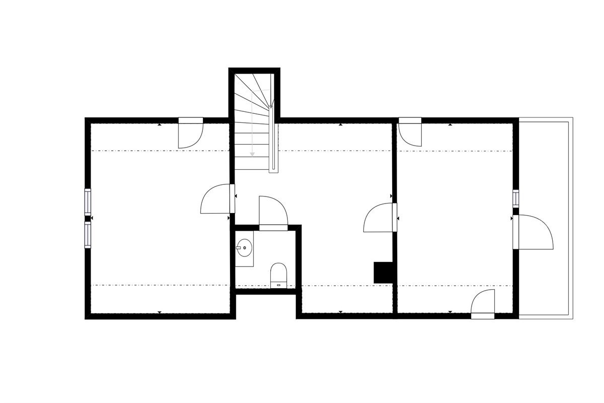 Plantegning 2 etasje. Galleribilde