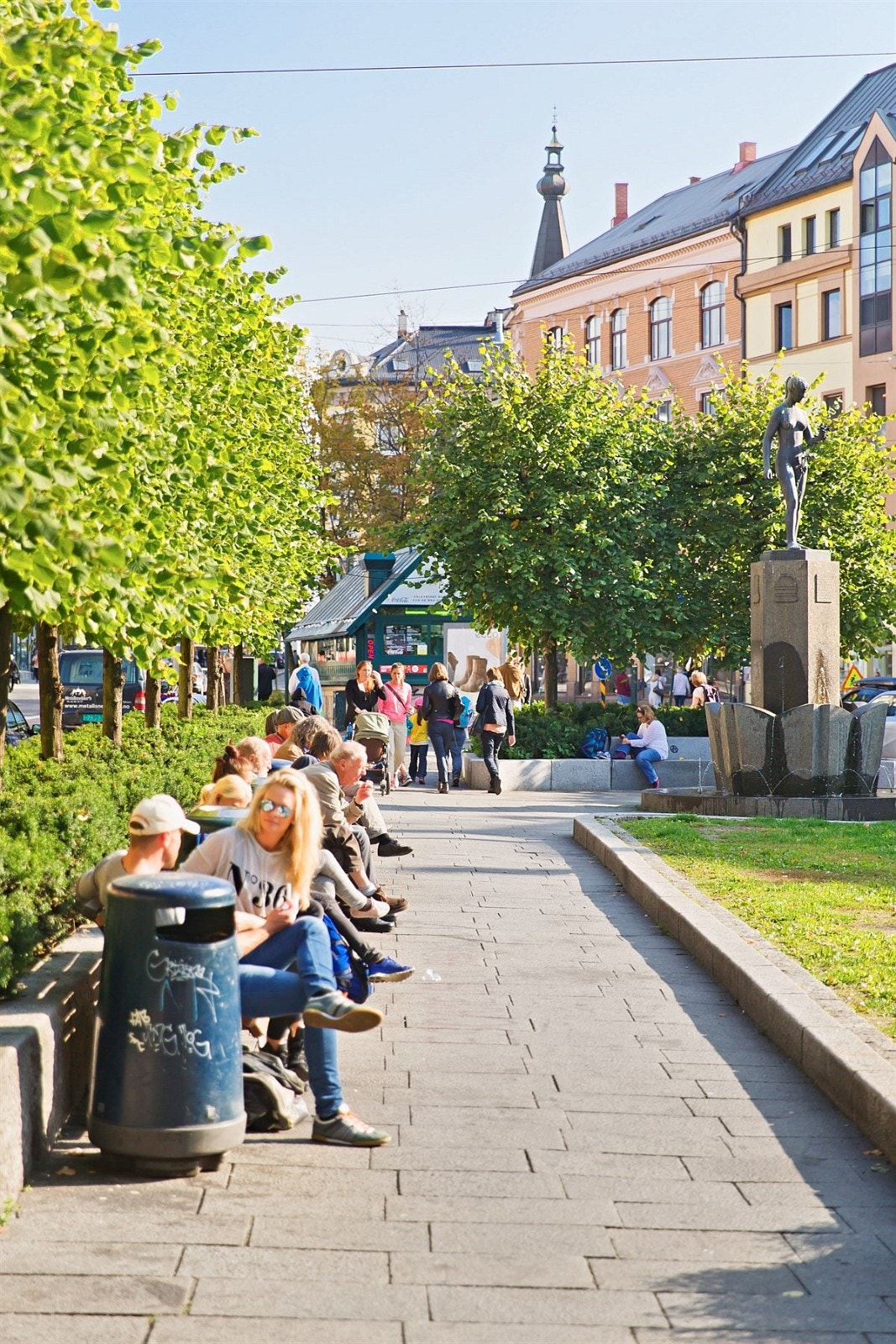 Majorstuen; her ved Valkyriens plass Galleribilde