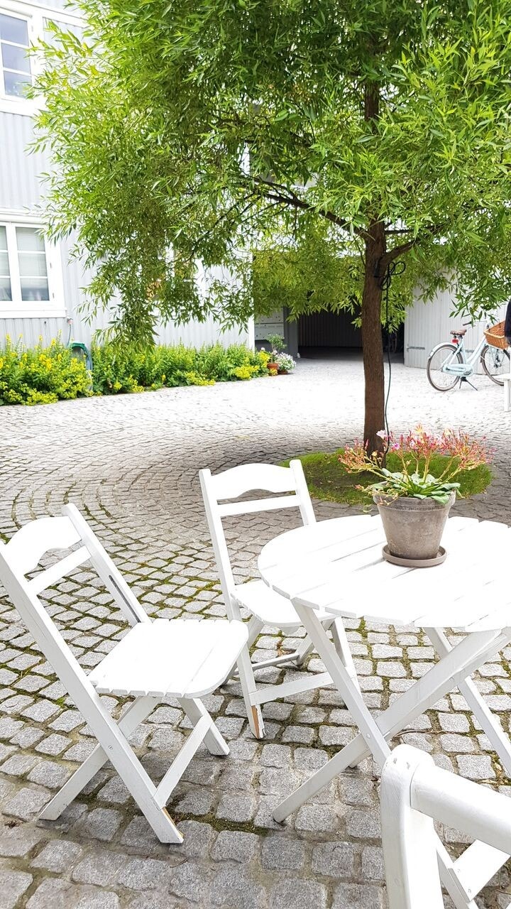 Felles bakgård Galleribilde