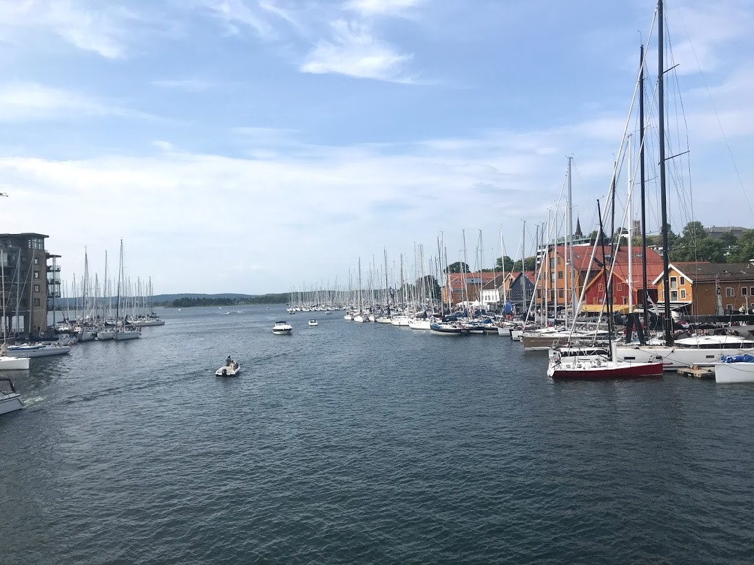 Få meter til brygga i Tønsberg Galleribilde
