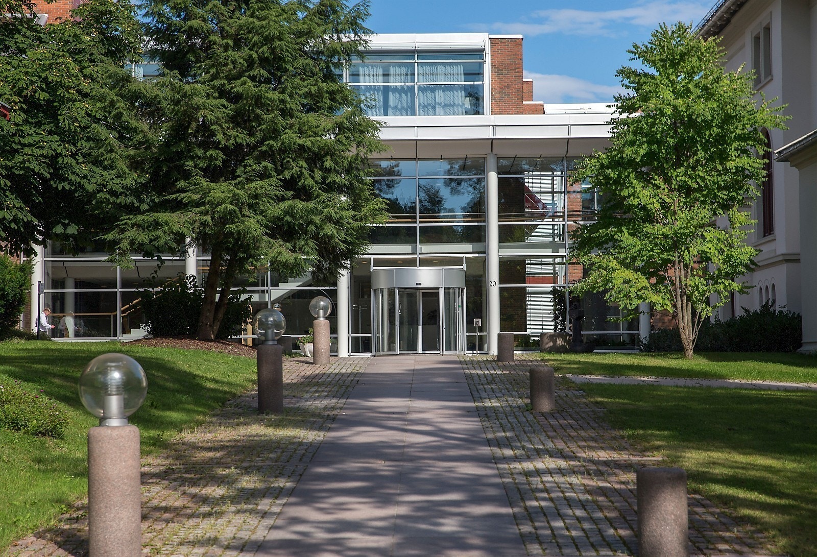 Flott inngangsparti Galleribilde