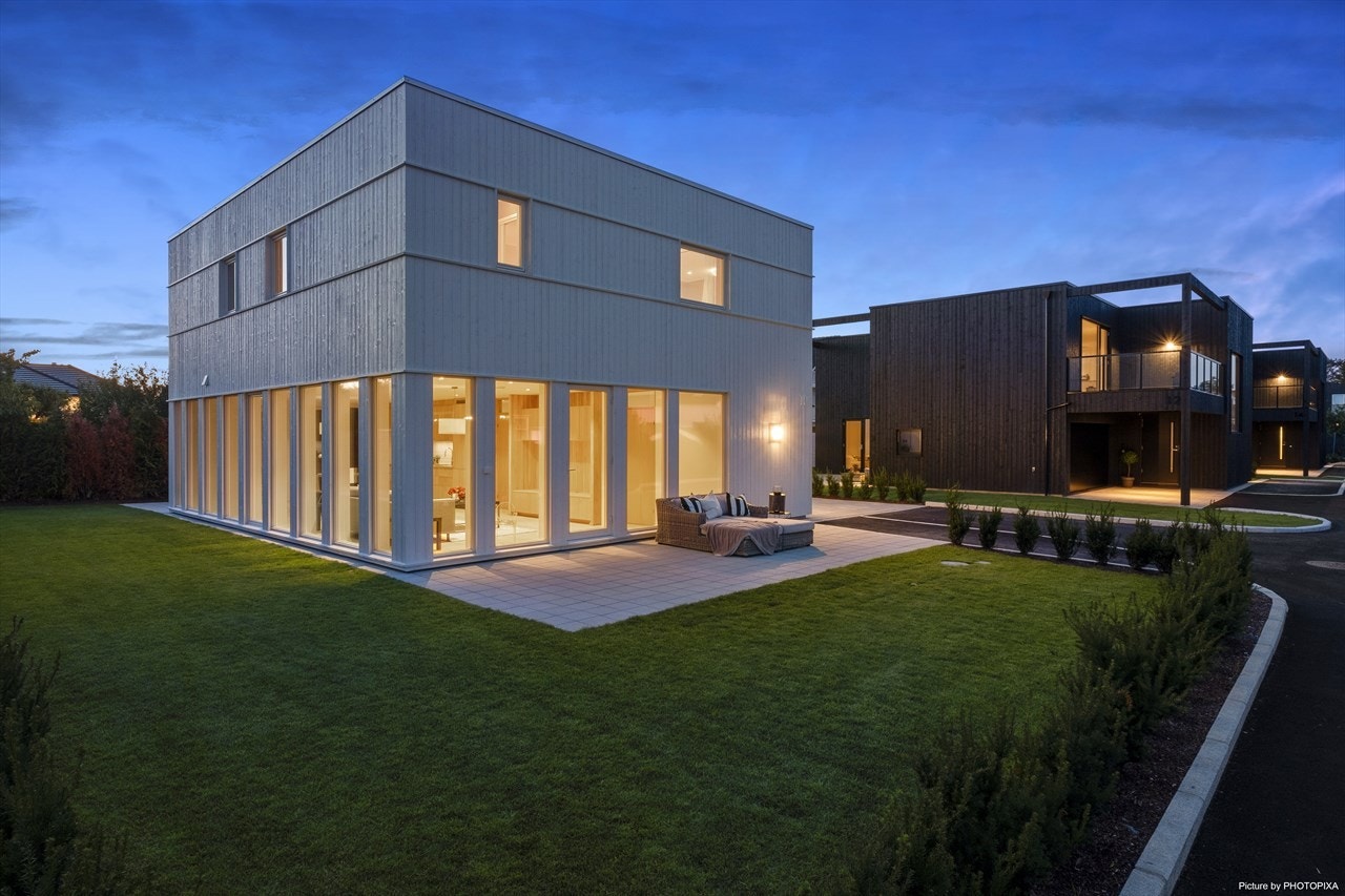 Boligen er akkurat ferdigstilt, og her har arkitekten ikke overlatt noe til tilfeldighetene. Galleribilde