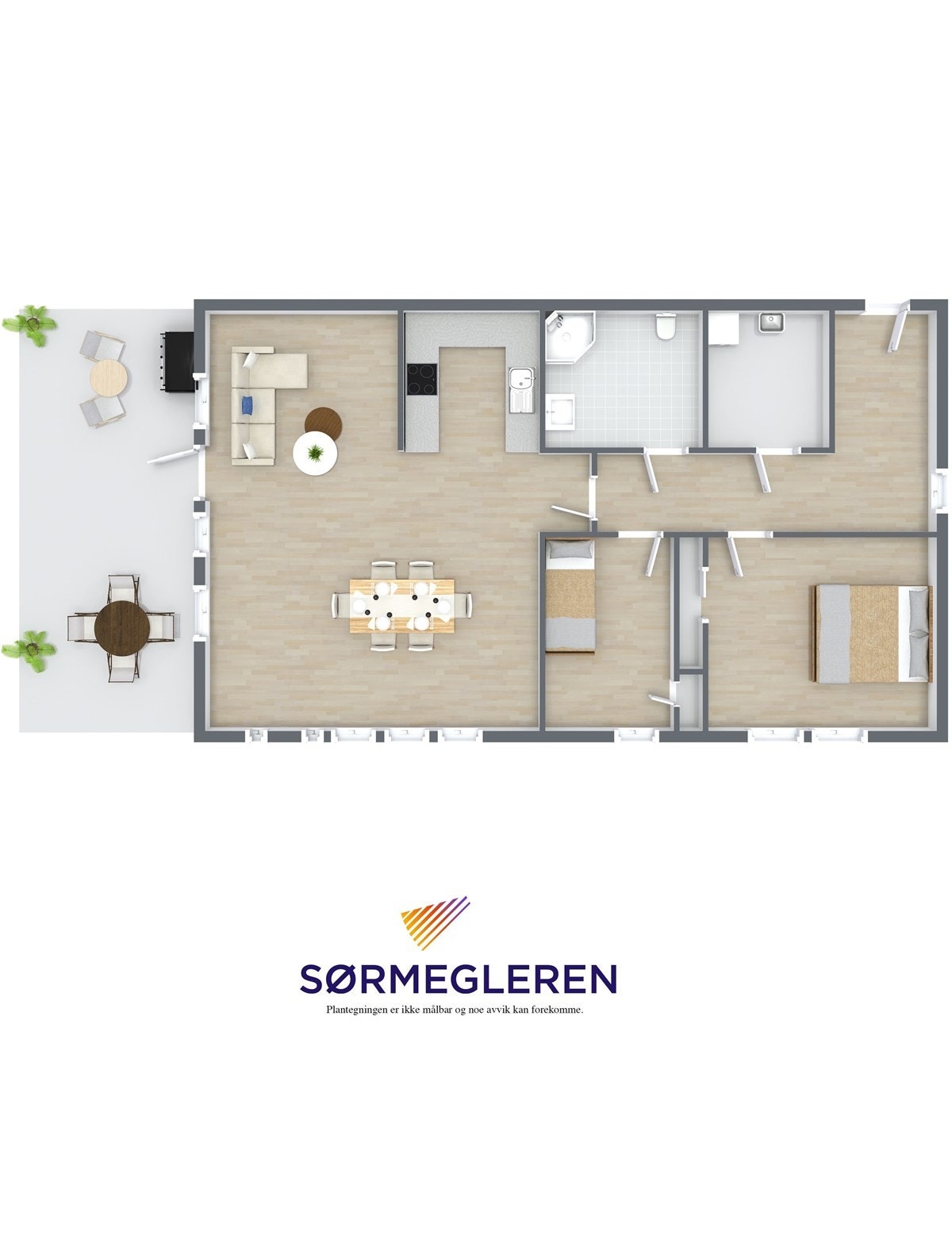 RoomSketcher 3D Floor Plan Galleribilde