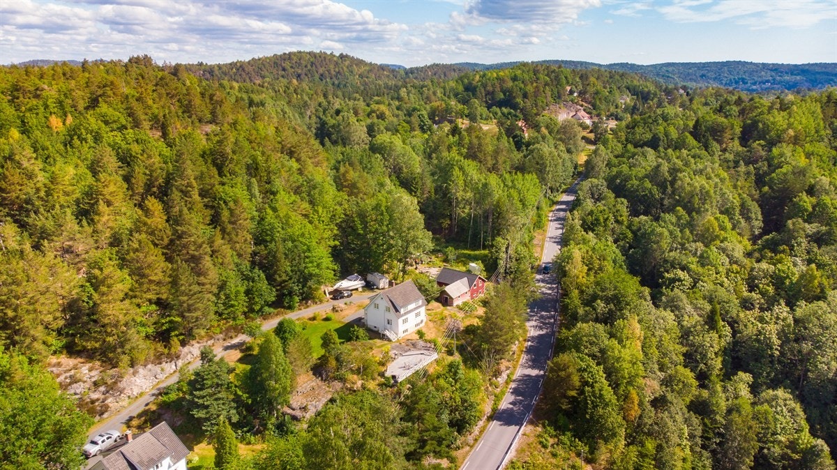 Dronebilde. Galleribilde