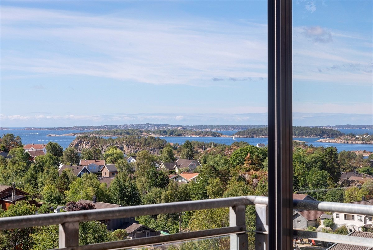 Utsikt fra verandaen Galleribilde