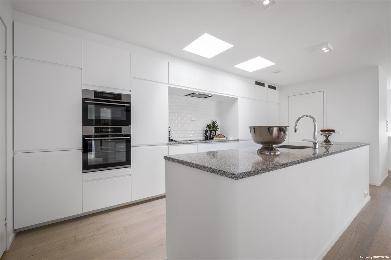 Alle hvitevarene er integrerte og følger såklart handelen. Galleribilde