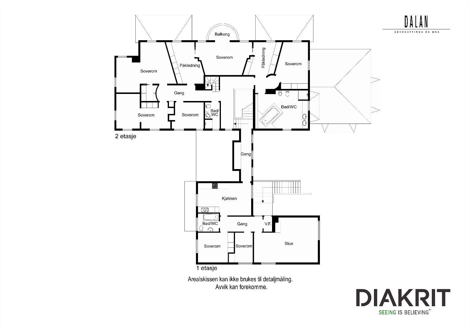 Arealskisse 2 etasje Galleribilde
