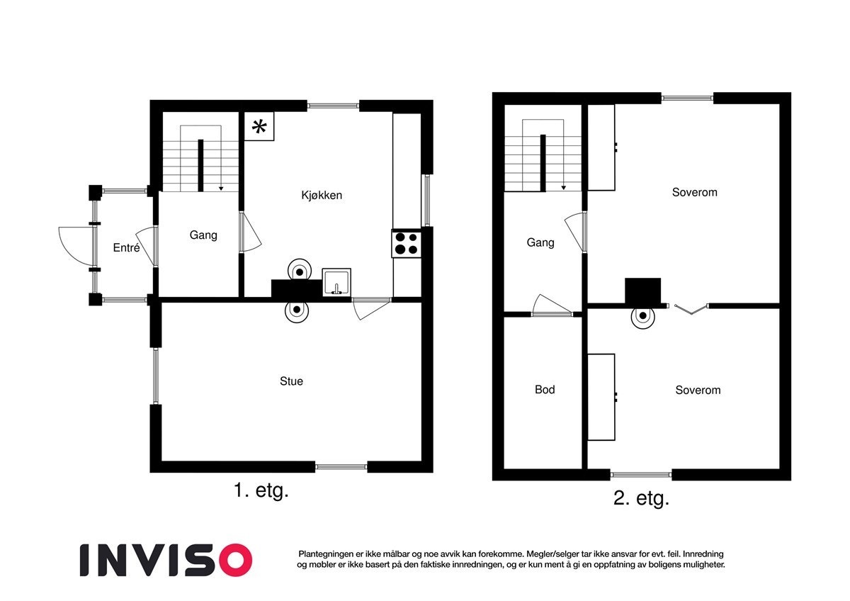 Planskisser begge plan 2D Galleribilde