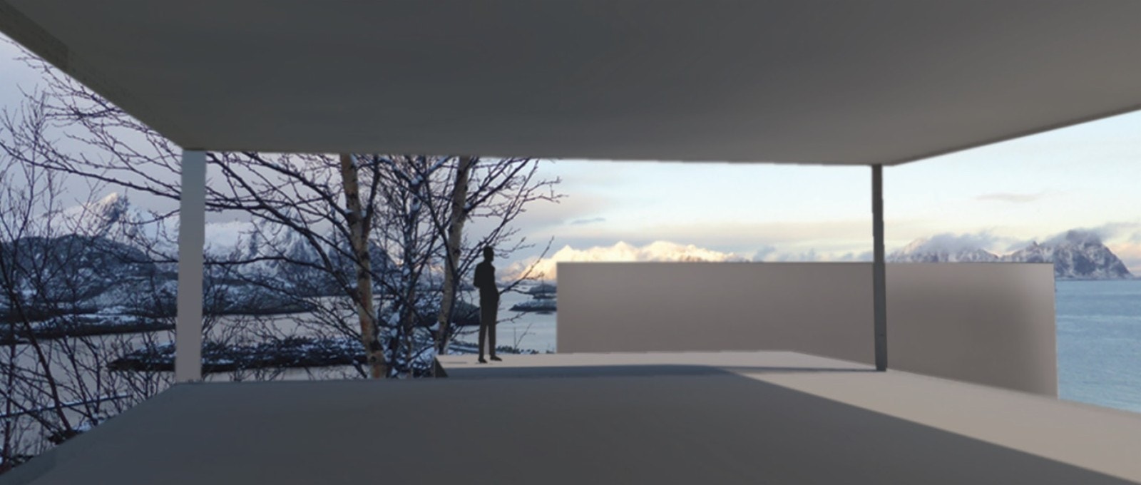 Utsnitt av volumstudie, utarbeidet av Stein Hamre arkitektkontor Galleribilde