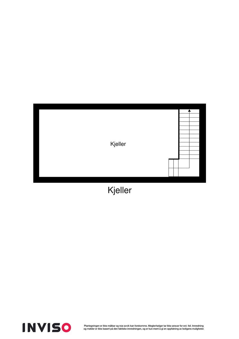 2D plan kjeller Galleribilde