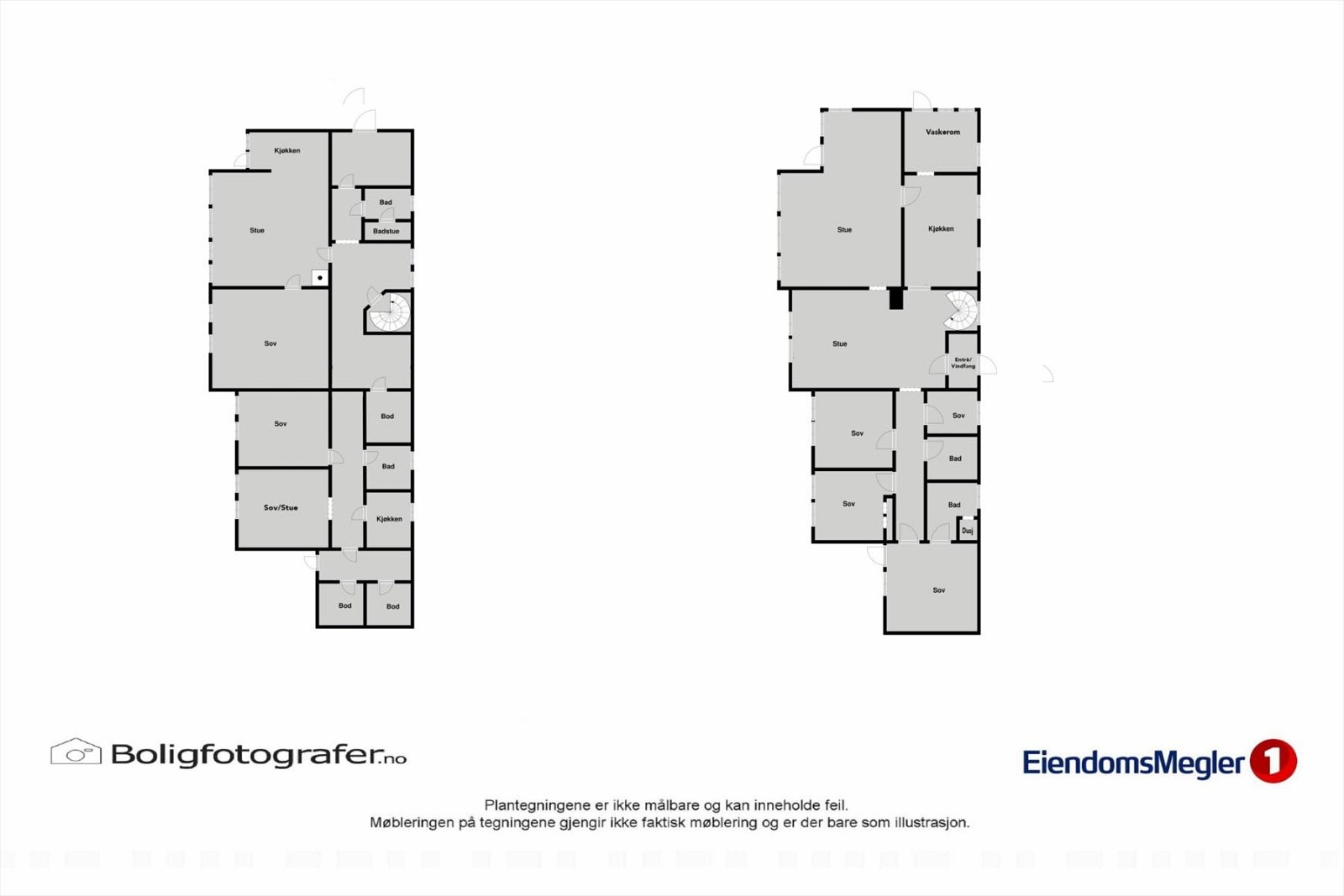 Plantegning - Samlet Galleribilde