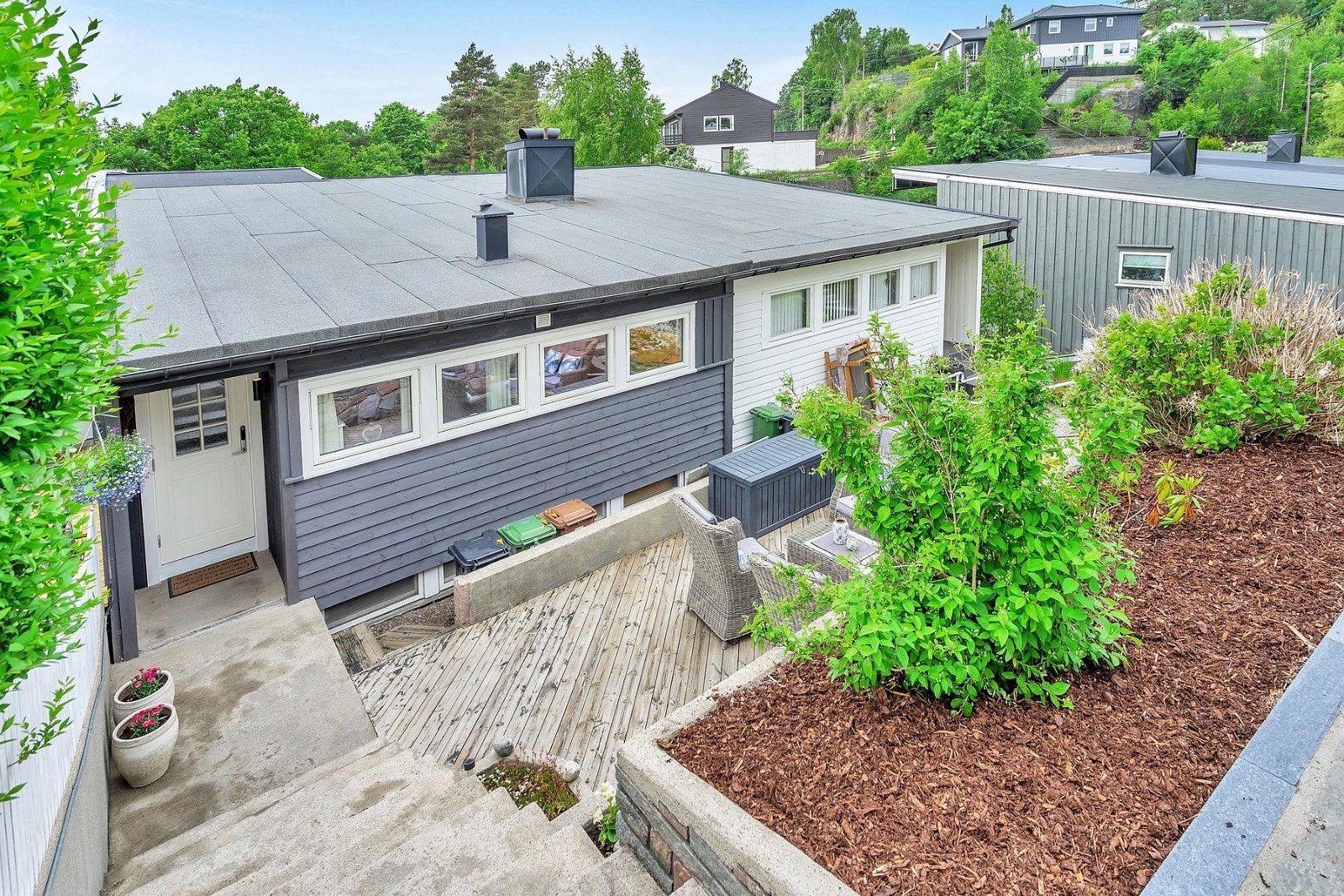 Trivelig inngangsparti. Galleribilde