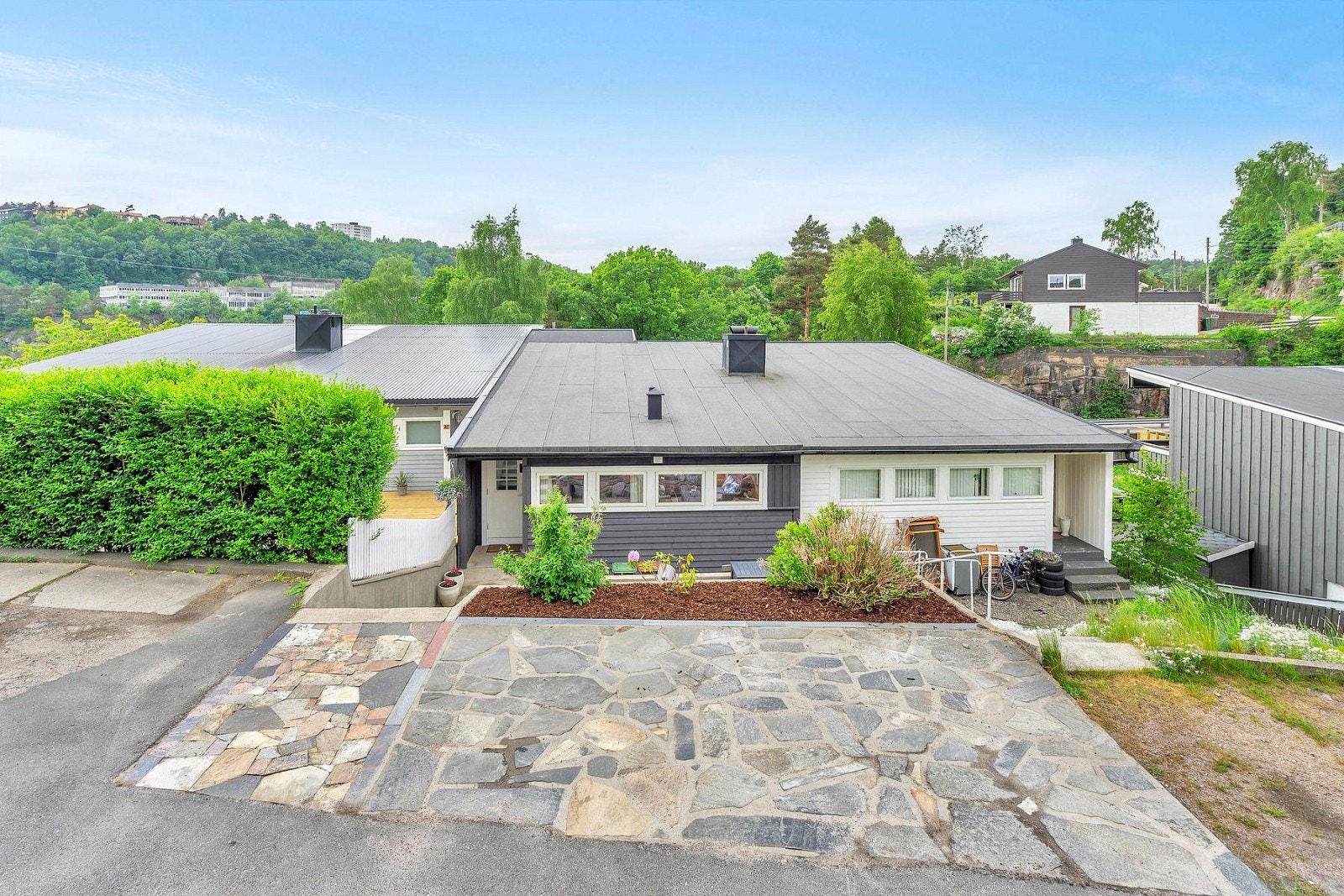 Rolig og barnevennlig nabolag på nedre Hellemyr. Galleribilde