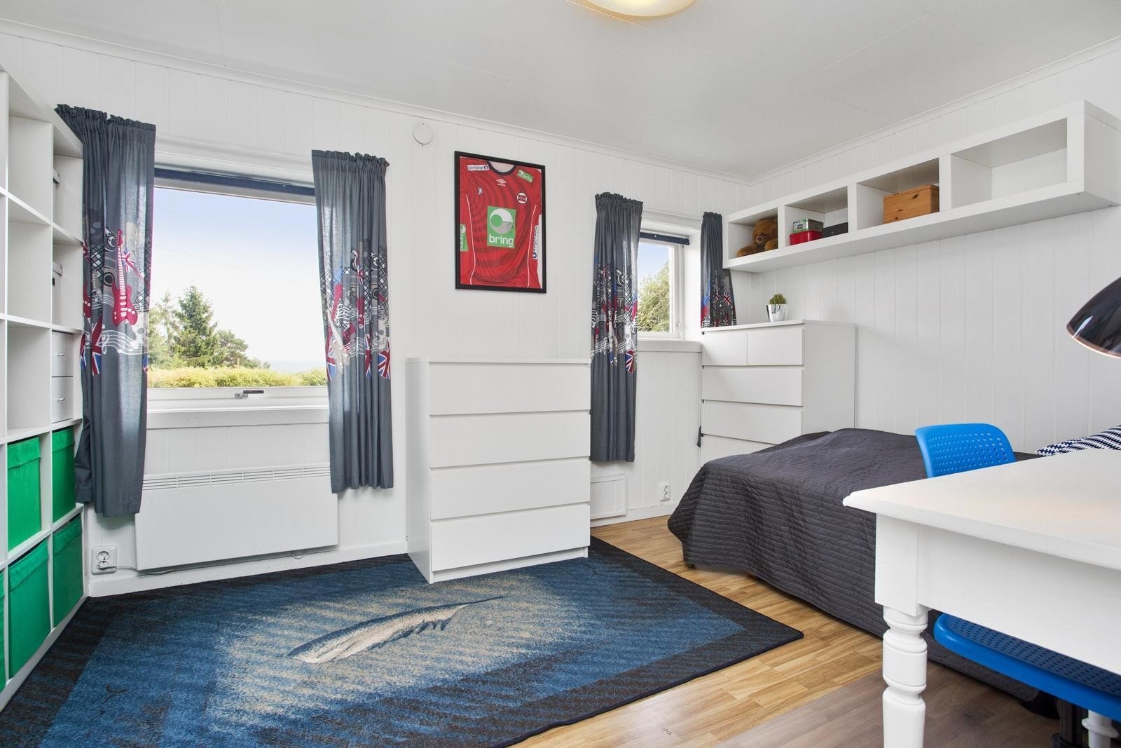 Fra soverom i u.etg. - hvor innerste del opprinnelig var en bod. Galleribilde