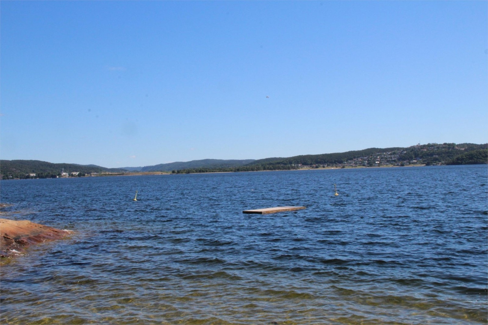 Fra badeplassen ved Narviga Galleribilde