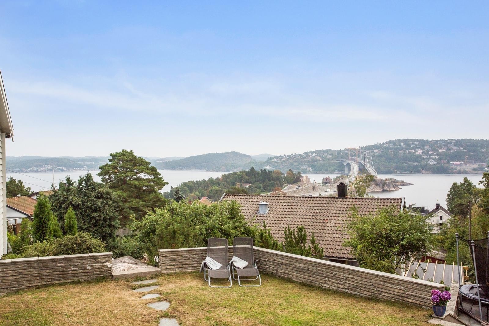 Del av hagen Galleribilde