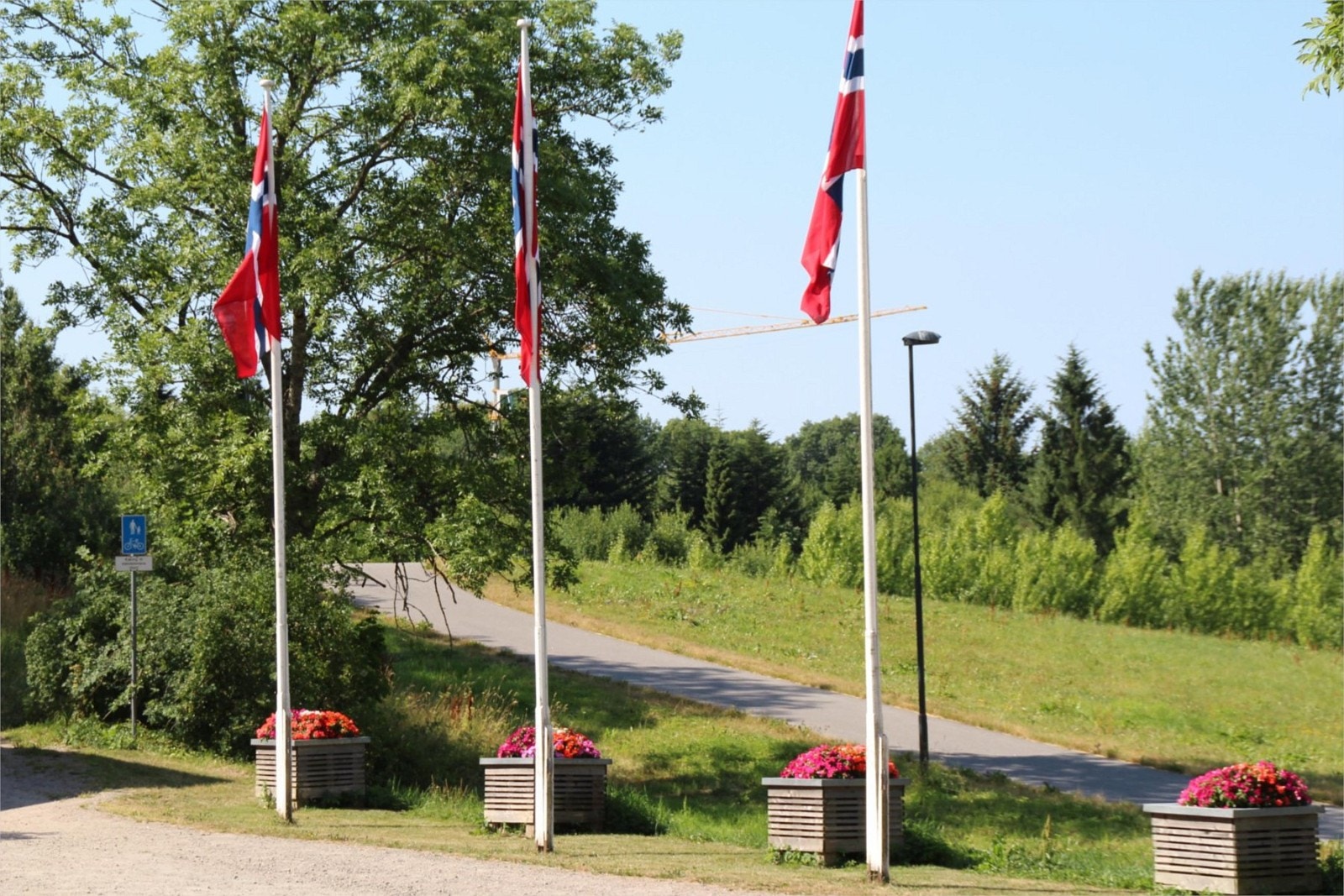Fra rulleskiløypa på Kongsgårdjordet Galleribilde