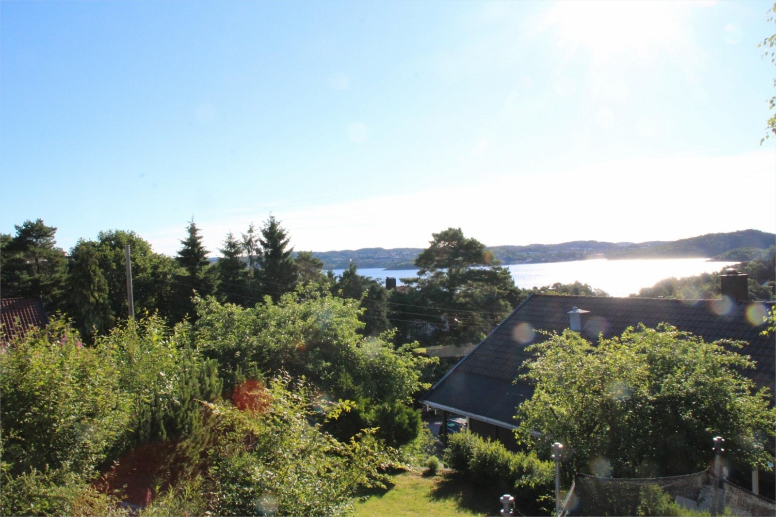 Utsikt mot Topdalsfjorden Galleribilde