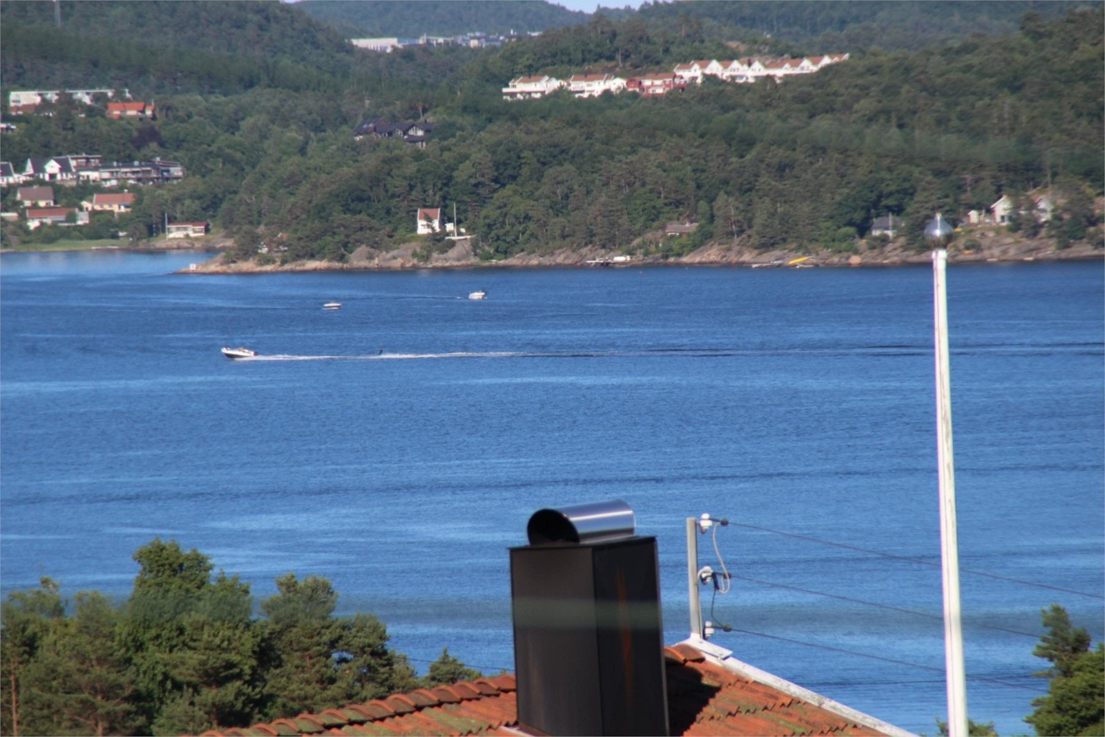 zoomet utsikt mot Topdalsfjorden Galleribilde