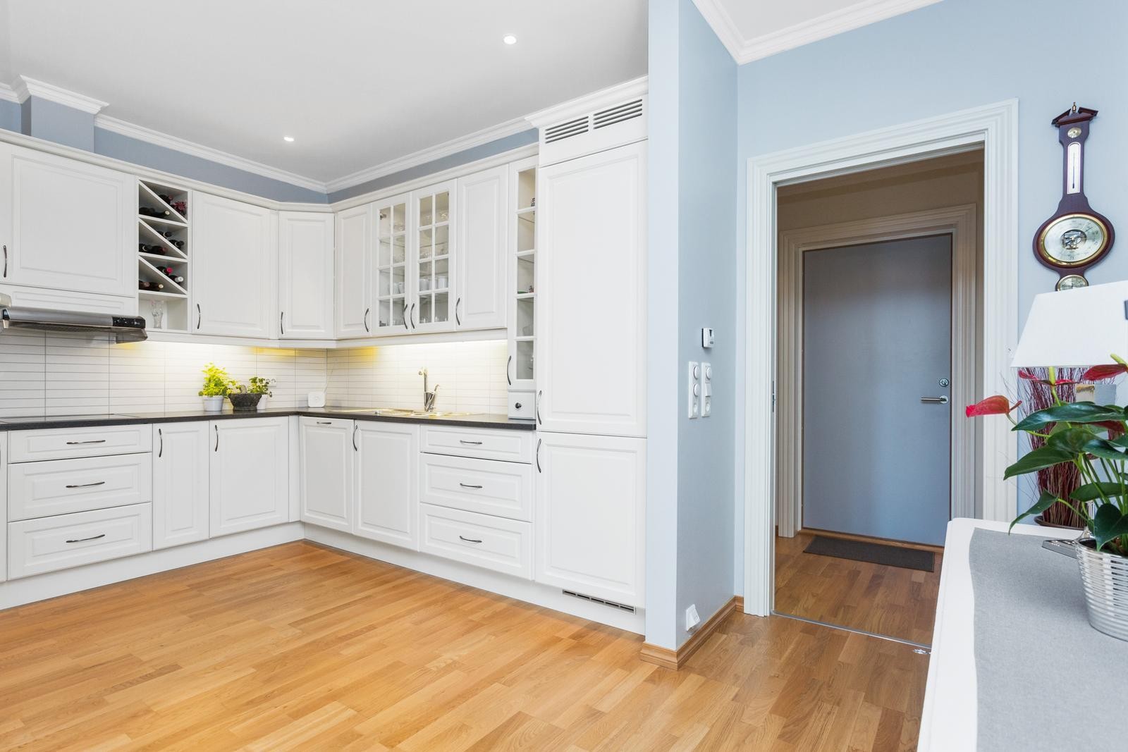 Fra den åpne kjøkkenløsningen Galleribilde