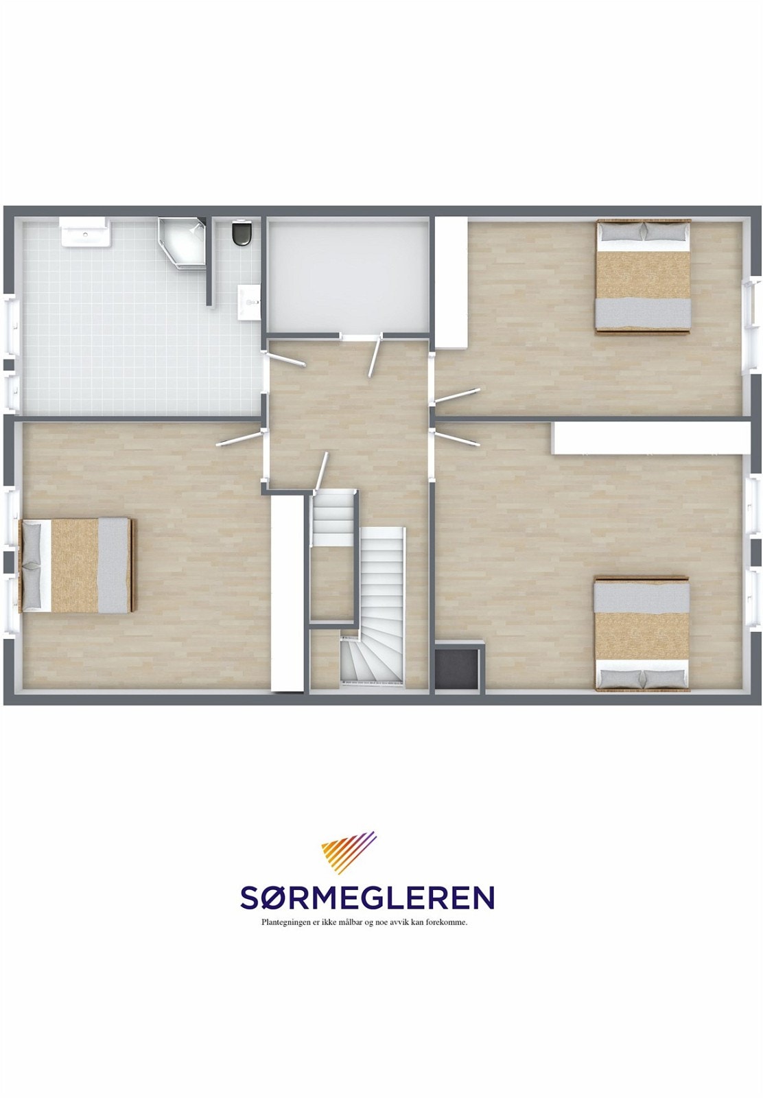 Plantegning 2. etg. Galleribilde