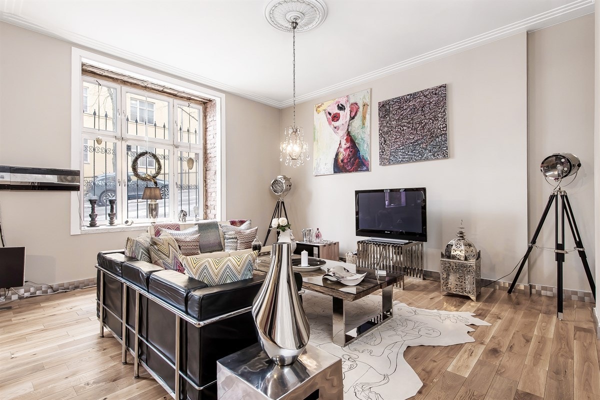 Eksklusiv valg av parkett. Galleribilde