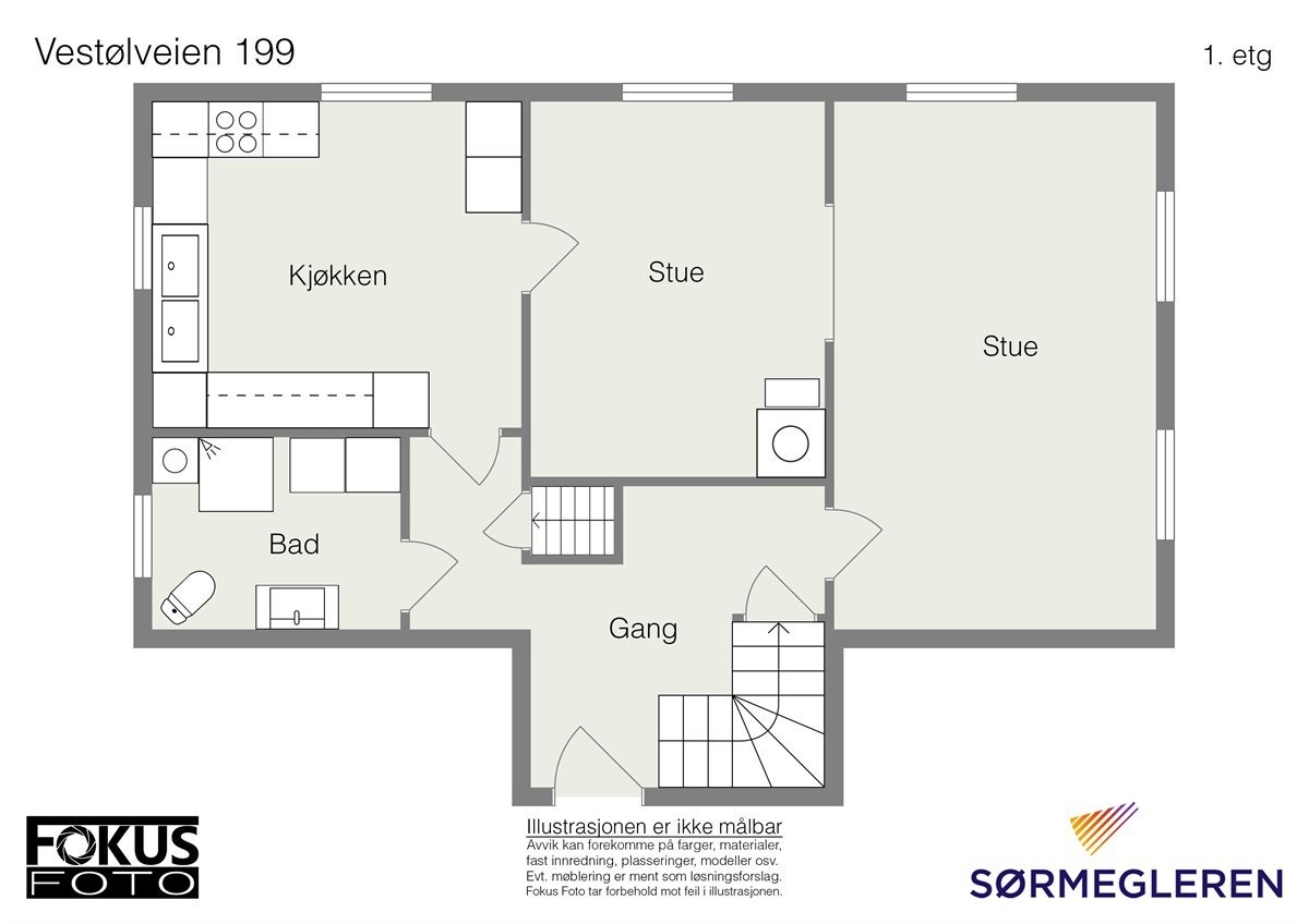 Sørmegleren 2D - 1 Galleribilde