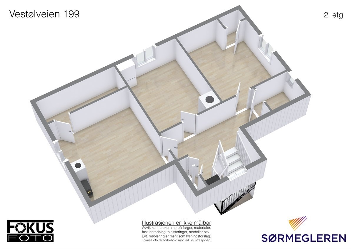 Sørmegleren 3D - 2 Galleribilde