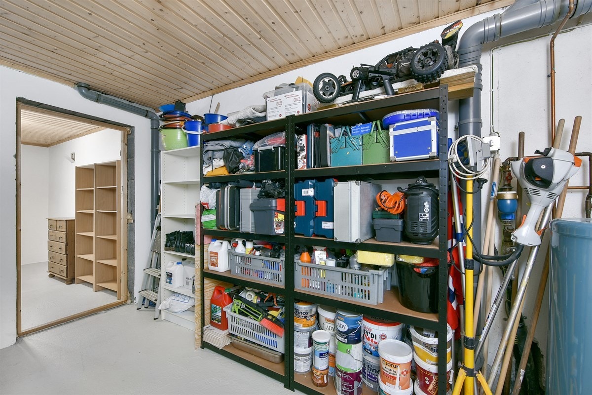 To store boder i underetasjen. Galleribilde
