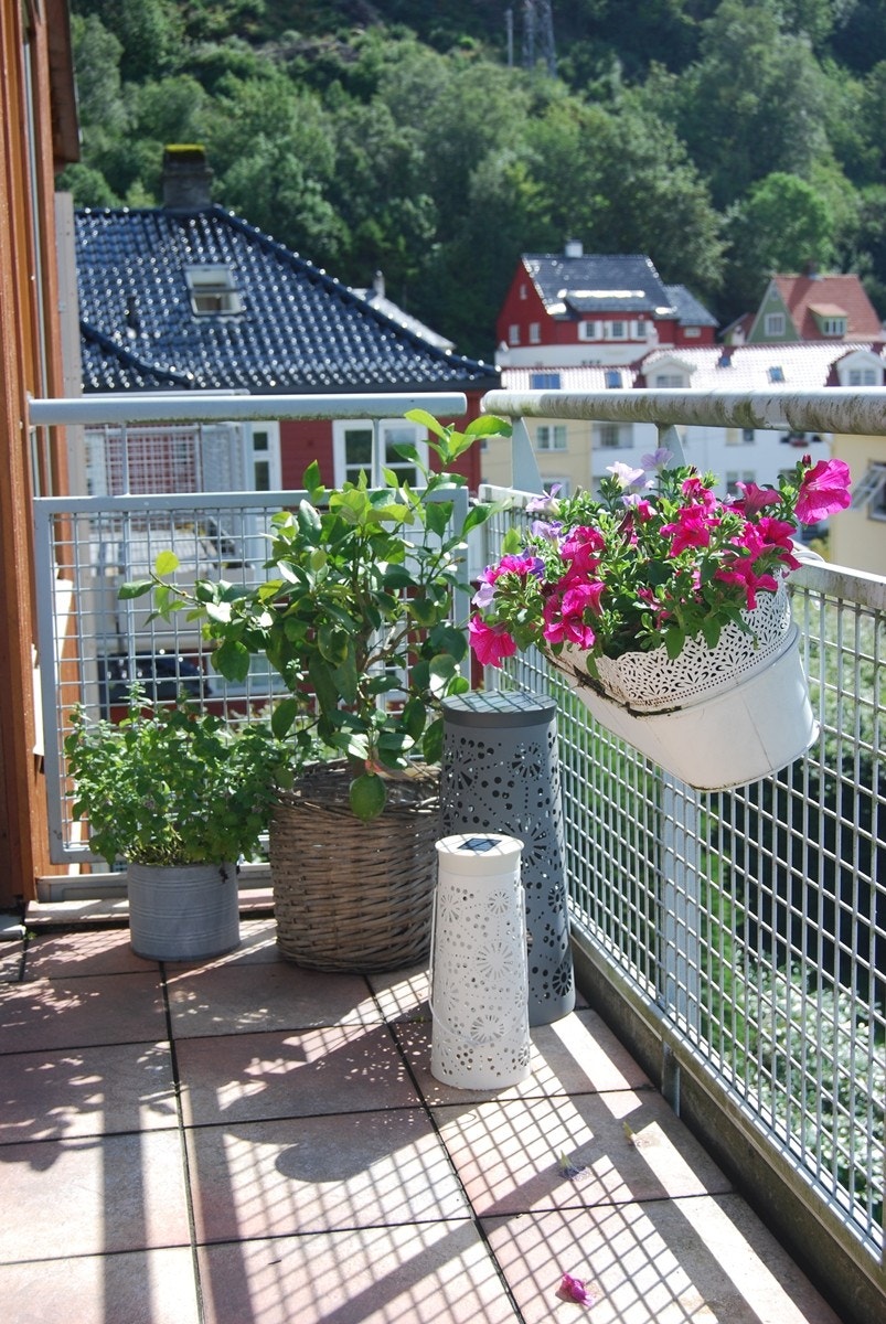 Detaljbilde balkong Galleribilde