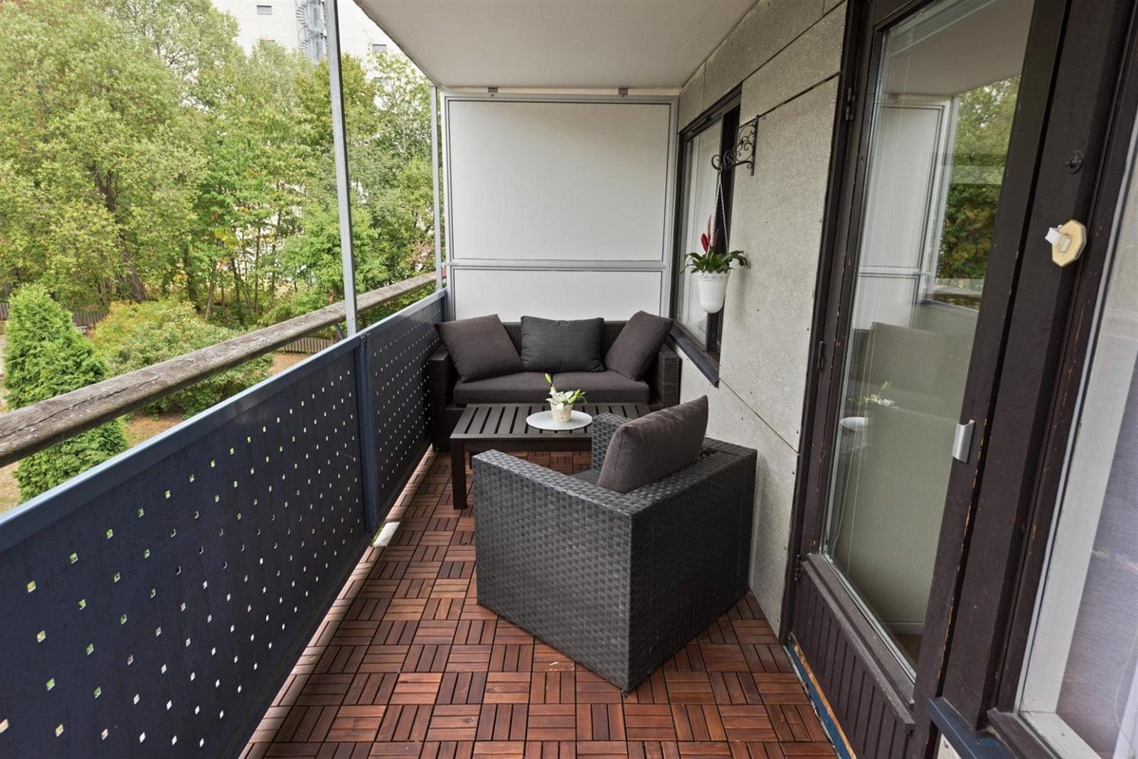 Balkong på 11 kvm. Galleribilde
