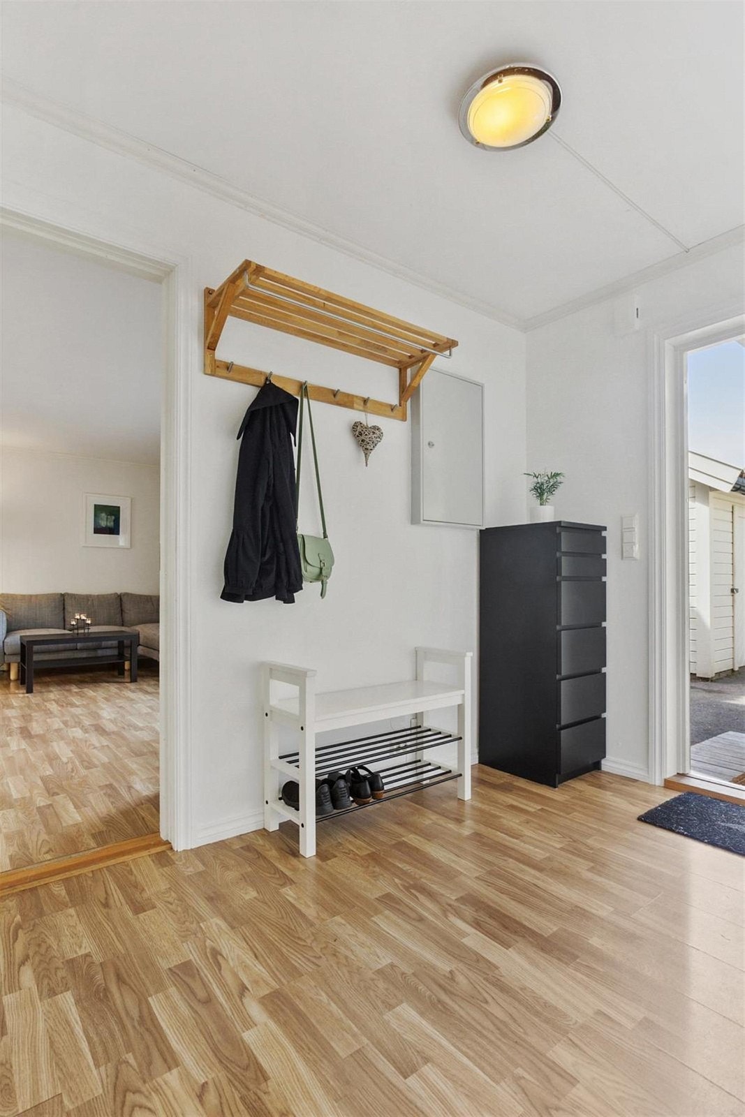 Lys og innbydende gang Galleribilde