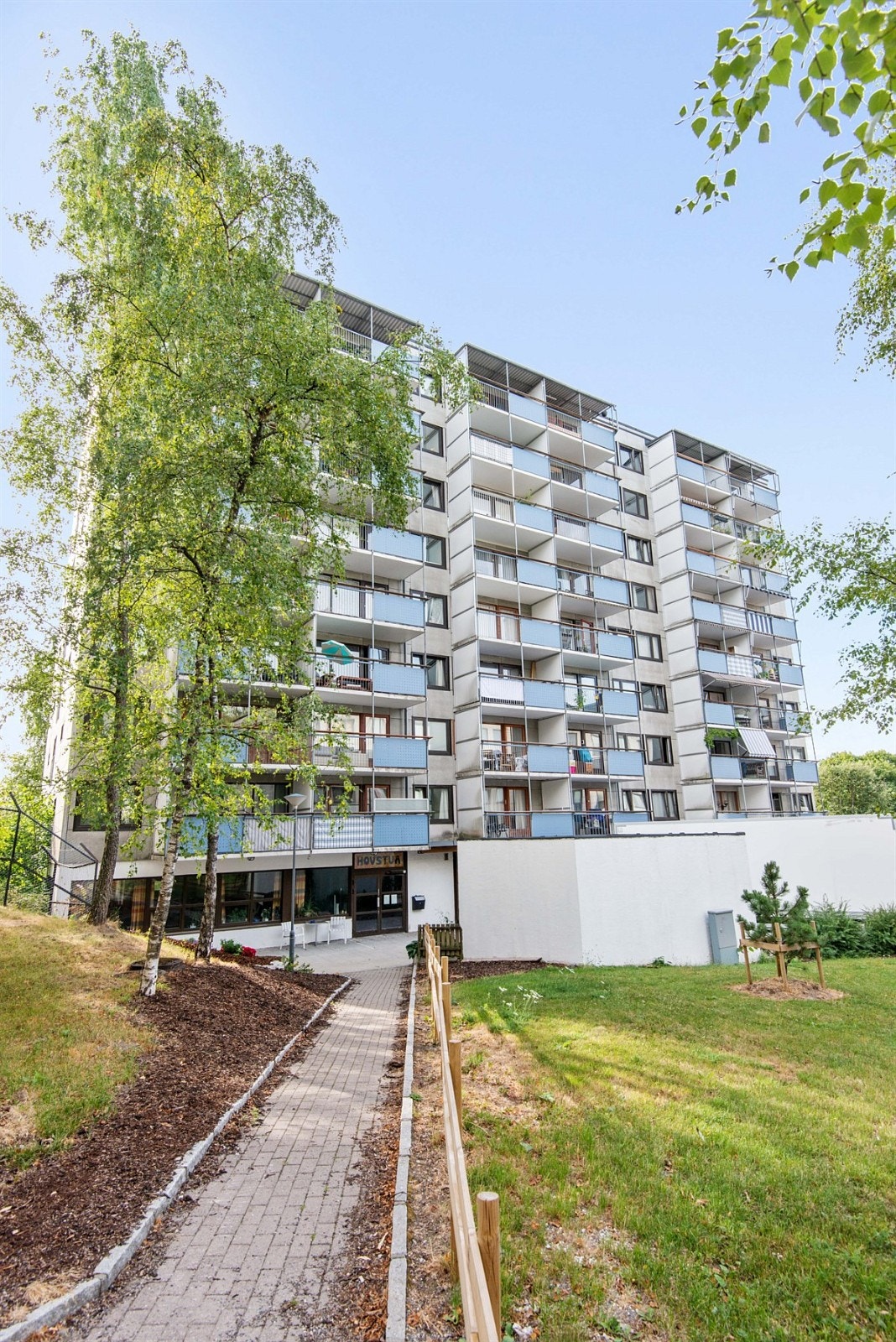 Fasade Hovseterveien 84. Galleribilde