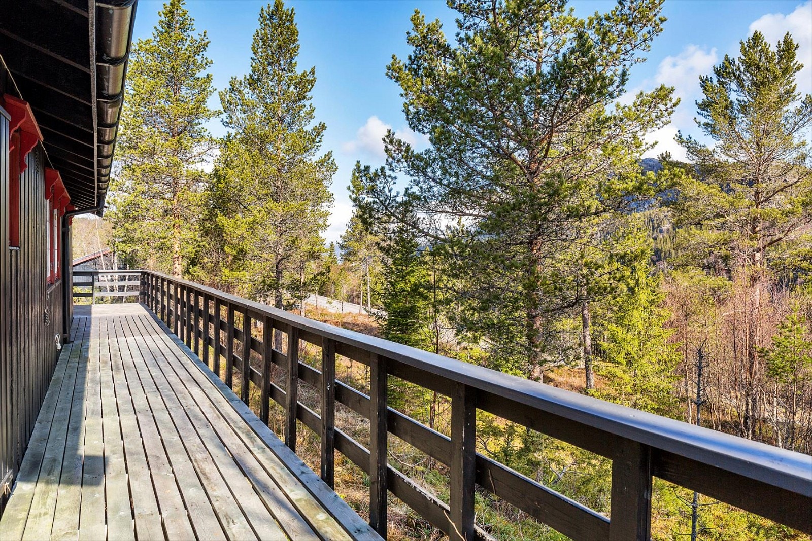 Terrasse mot FV. Galleribilde
