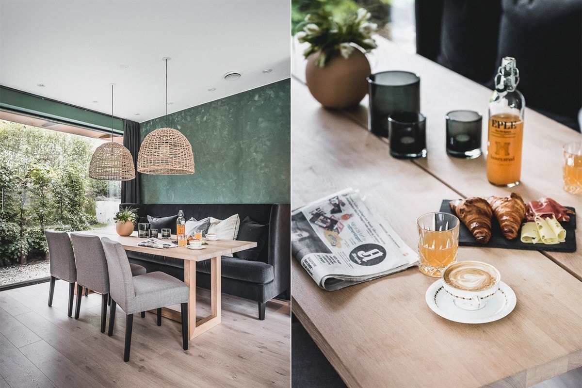 God plass til et hyggelig spisebord hvor hele familien kan samles. Galleribilde