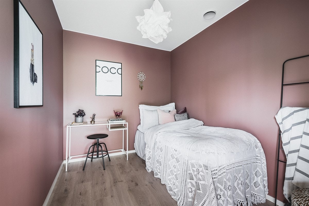 De øvrige soverommene er på henholdsvis på 7 og 8 kvm Galleribilde