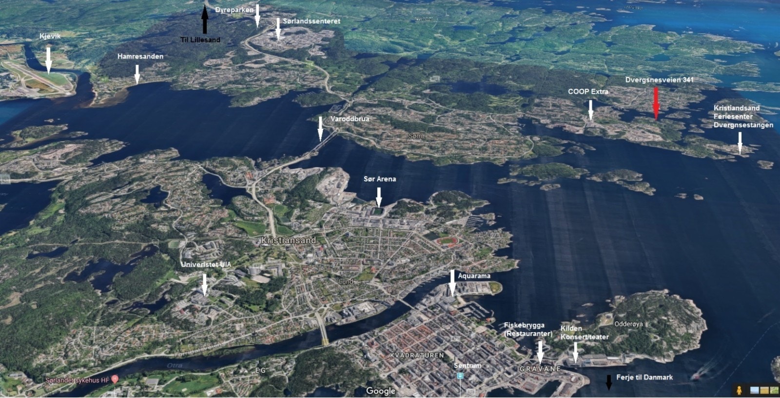Beliggenhet i Kristiansands beste skjærgård, 7 min til Sørlandsparken og 12 min til sentrum 600 m til butikk og busstopp. Galleribilde