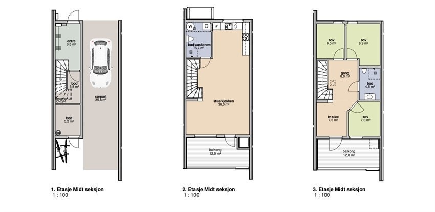 Plantegning. Galleribilde