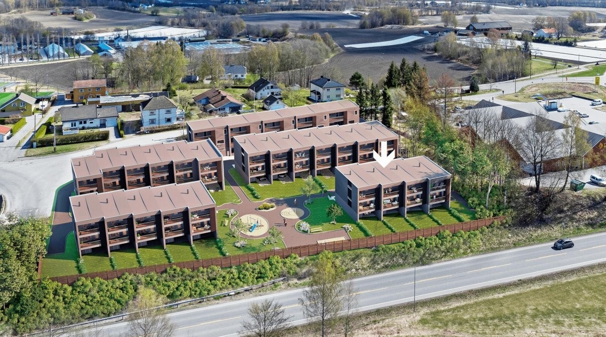 Boligen får to stk balkonger på ca. 12 kvm med solrike forhold. Galleribilde