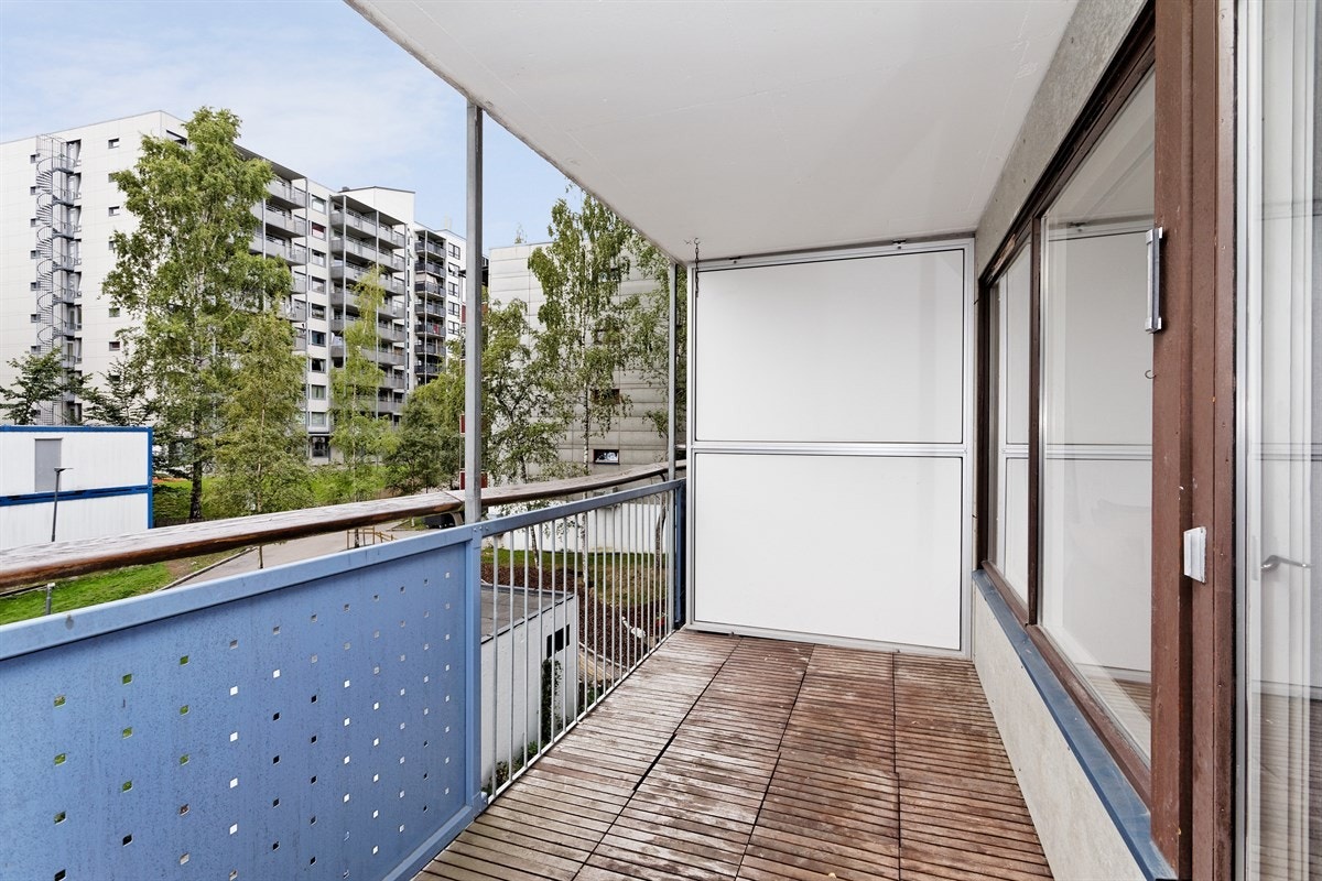 Balkong på ca. 7 kvm. Galleribilde